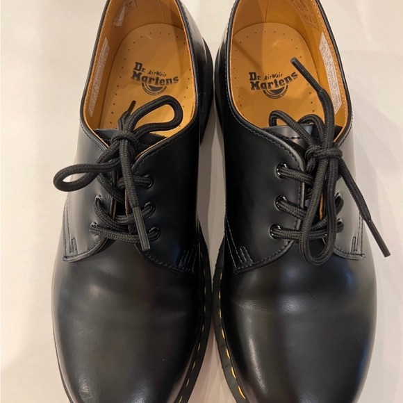 NWB Dr. Martens 1461 WOMEN'S SMOOTH LEATHER OXFORD SHOES Black US 9/EU 41 - Picture 6 of 12